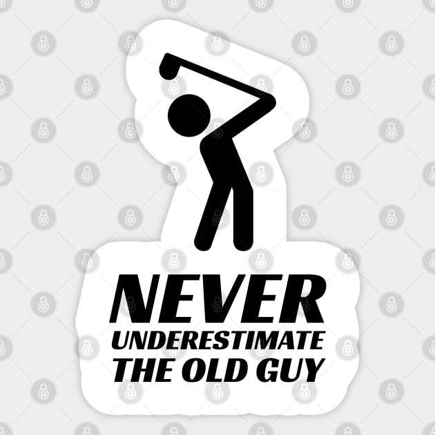 Funny Golf Sticker by ahmadzakiramadhan